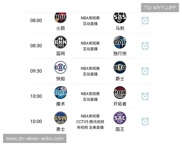 NBA赛事直播平台与最新直播频道推荐